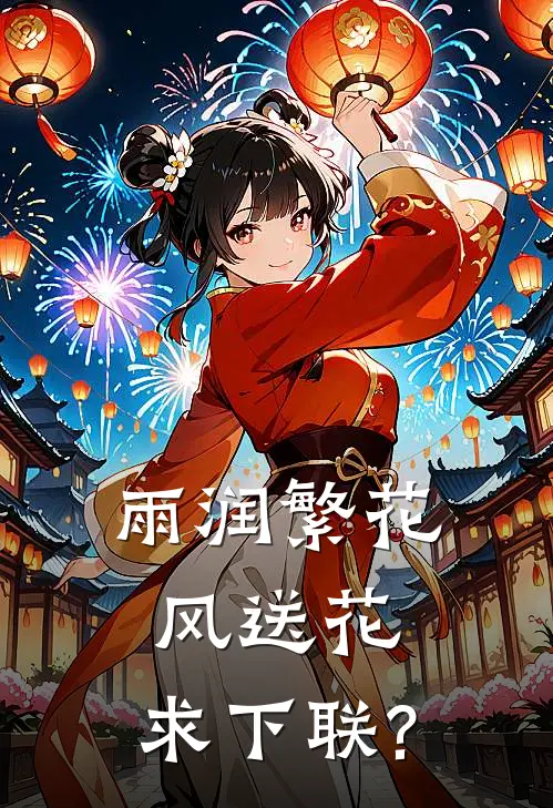 雨润繁花风送花,求下联?