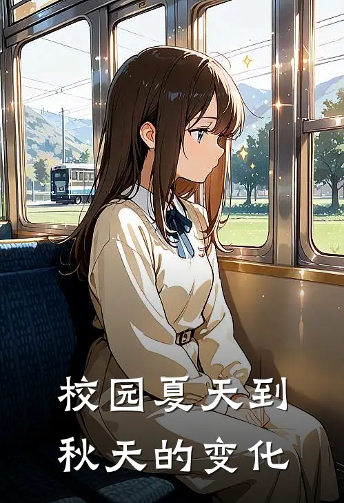 校园夏天到秋天的变化