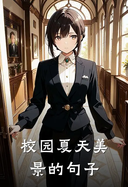 校园夏天美景的句子