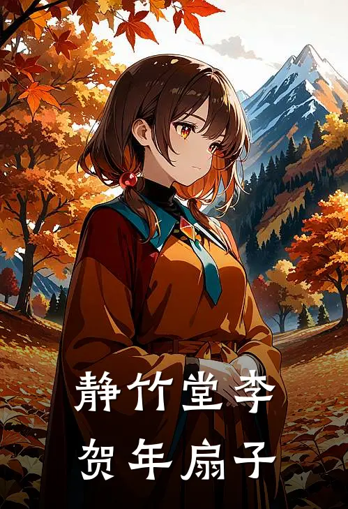 静竹堂李贺年扇子