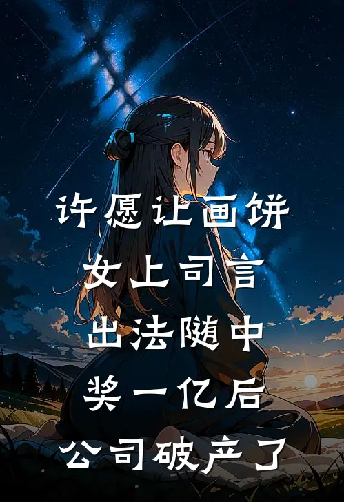 许愿让画饼女上司言出法随中奖一亿后，公司破产了