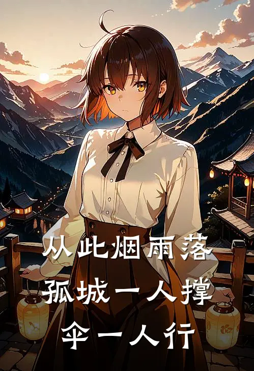 从此烟雨落孤城一人撑伞一人行